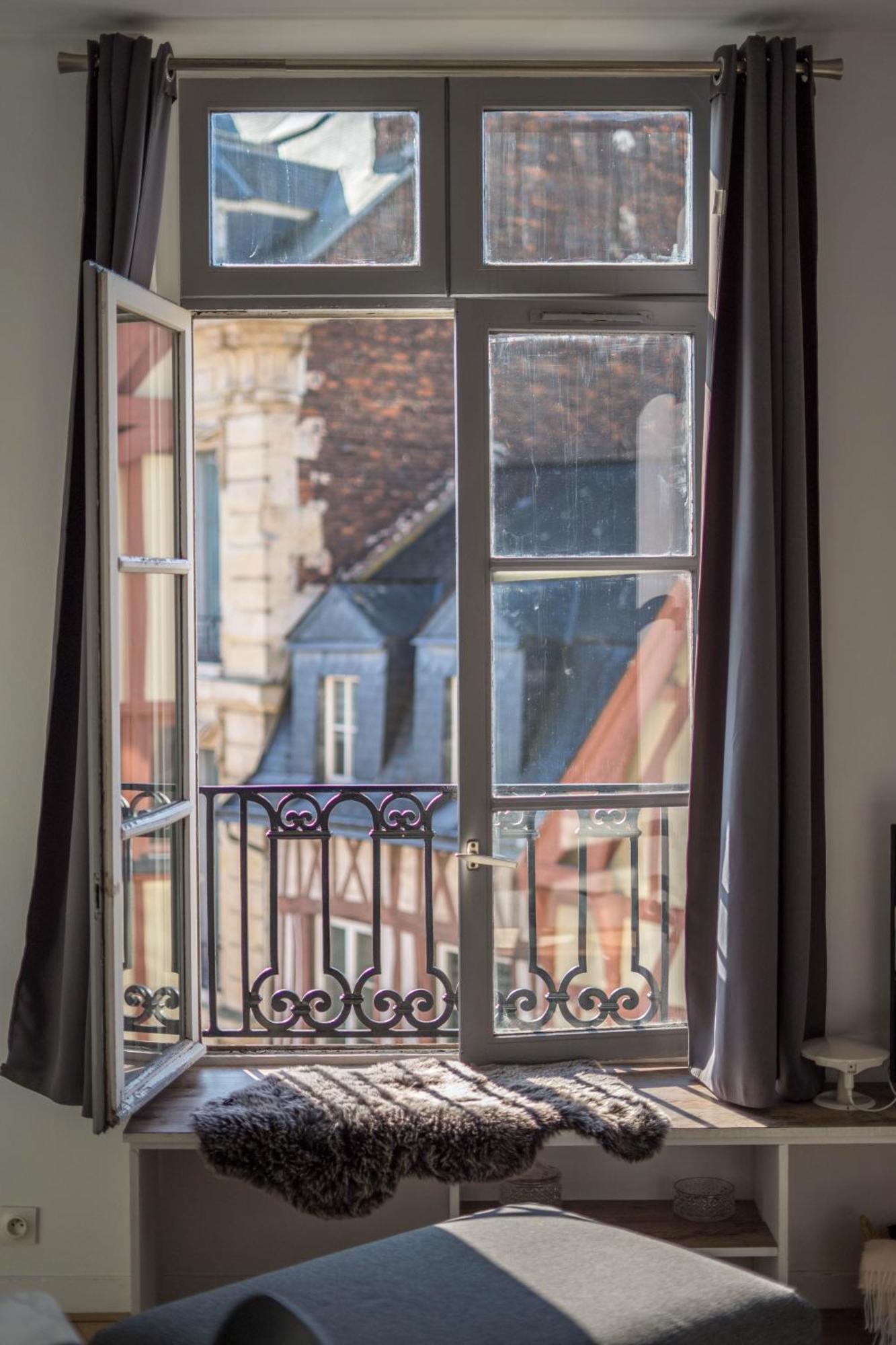 Charming City Center Flat Rouen Exteriér fotografie