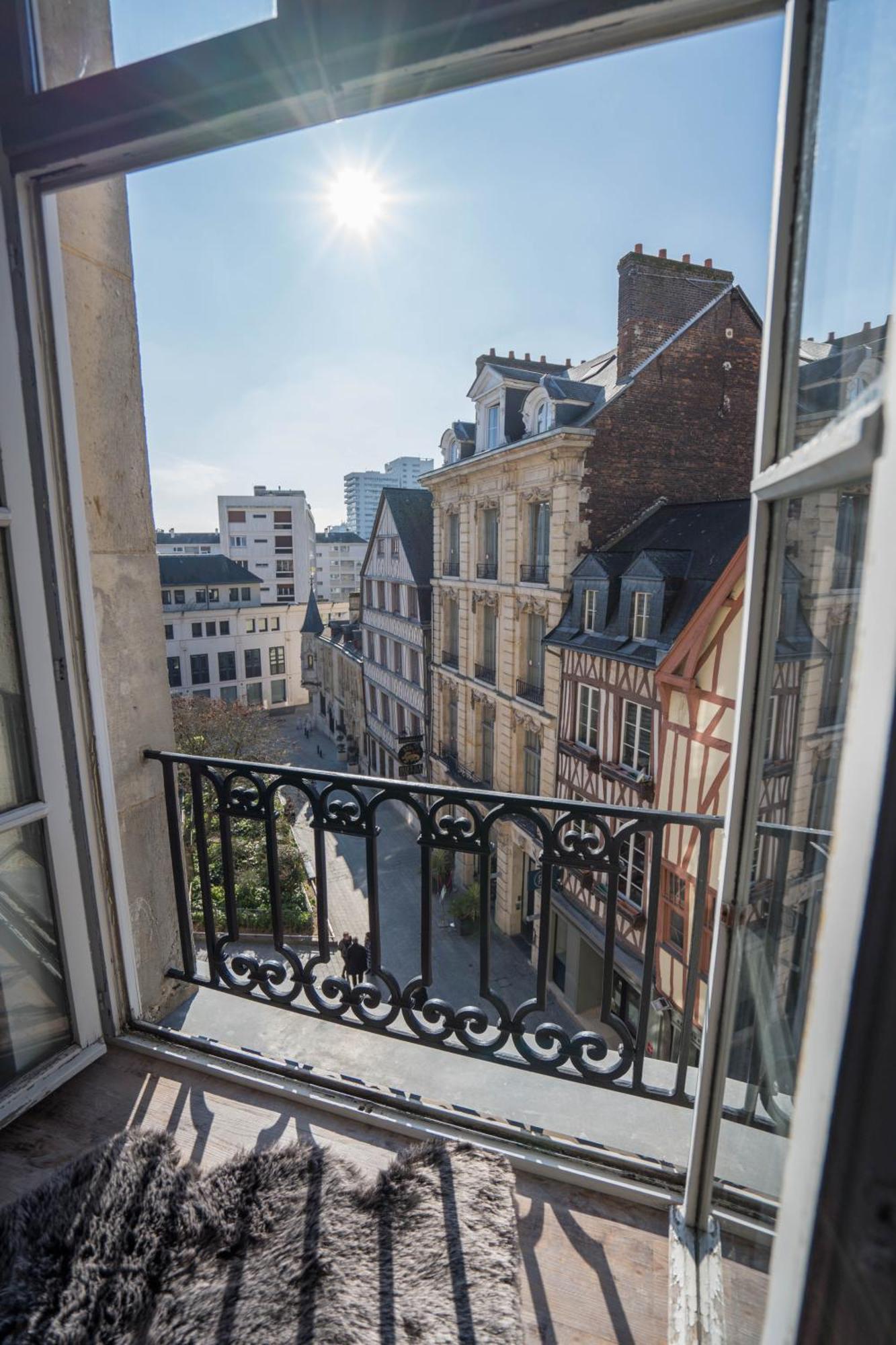 Charming City Center Flat Rouen Exteriér fotografie