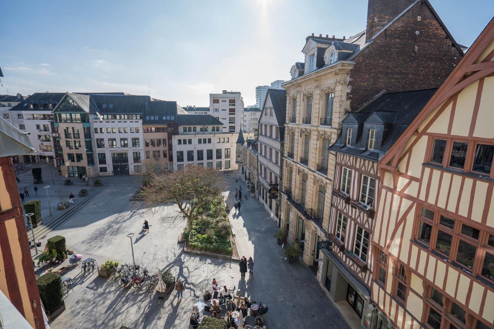 Charming City Center Flat Rouen Exteriér fotografie
