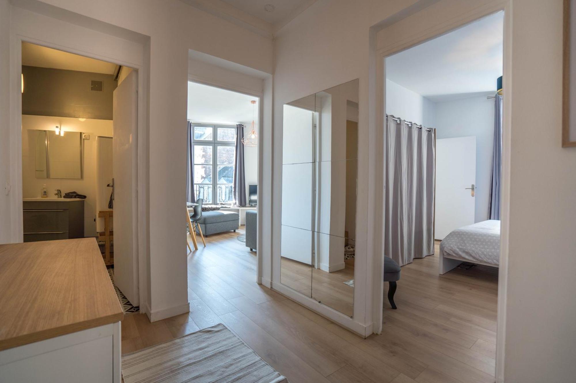 Charming City Center Flat Rouen Exteriér fotografie